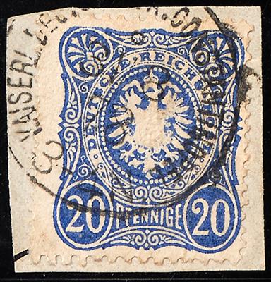 Briefstück - D. Post in der Türkei - Stamps
