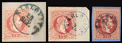 Briefstück/gestempelt - "KARLOVITZ 20/9 - Stamps