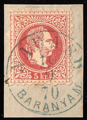 Briefstück - "NADASD BARANYA M. 10/9 70 - Briefmarken