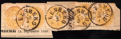 Briefstück - Österr. Nr. 30 b PAAR - Stamps