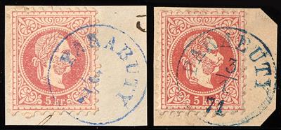 Briefstück "PARABUTY 3/7 - Briefmarken
