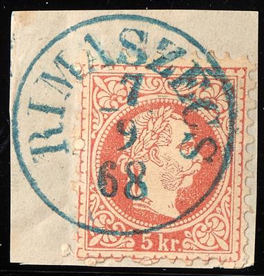 Briefstück - "RIMASZECS 7/9 68 - Stamps