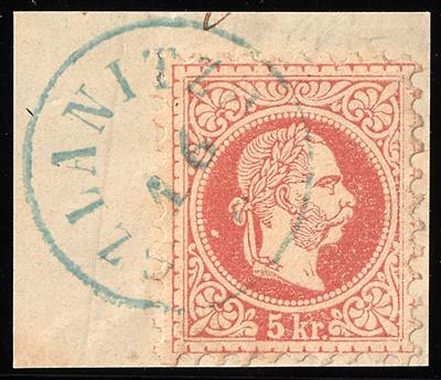 Briefstück - "SZLANITZA 16/ - Briefmarken