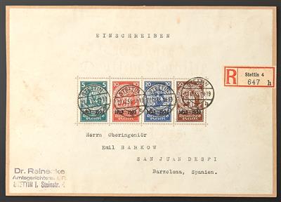 gestempelt - D.Reich Block Nr. 2 (NOTHILFEBLOCK) (209 x - Briefmarken