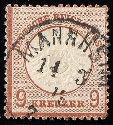 gestempelt - D.Reich Nr. 27b, - Francobolli