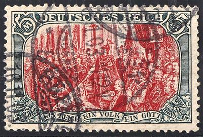 gestempelt - D.Reich Nr. 81Bb (5 Mark, - Francobolli