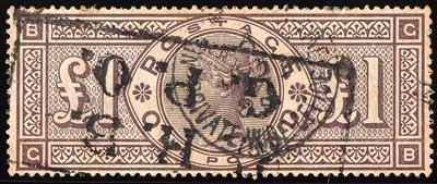 gestempelt - Großbrit. Nr. 85, - Briefmarken