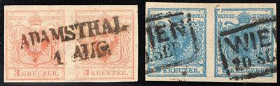 gestempelt - Österr. Nr. 3 H III, - Briefmarken