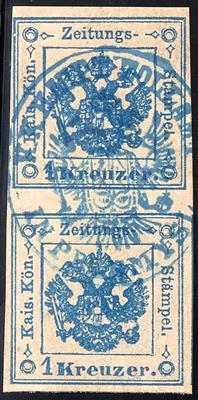 gestempelt - Österr. Zeitungssplm. Nr. 2 I - Stamps