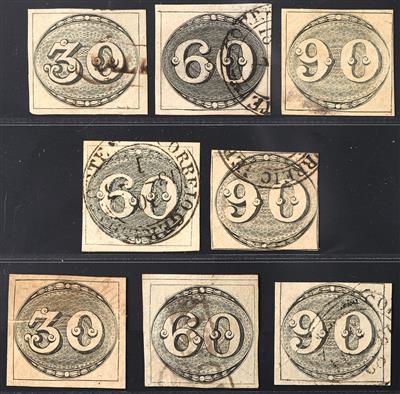 gestempelt/(*)/* - Reichh. Partie Alt - Brasilien aus ca. 1843/1905, - Stamps
