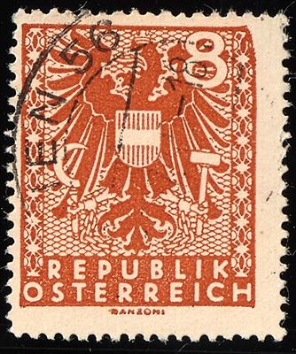 gestempelt - Spezialsammlung Plattenfehler - Stamps