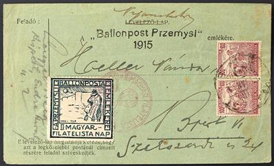 Poststück - 2 ungarische Jubiläumskarten - Briefmarken