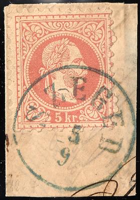 Poststück/Briefstück - "KISTELLEK 15/2 - Francobolli