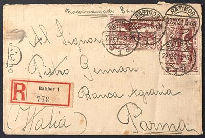 Poststück - Kleine Partie Briefe und Karten Oberschlesien etwas D. Post in Polen aus ca. 1915/1923, - Stamps