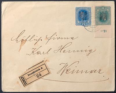 Poststück - Österr., - Stamps