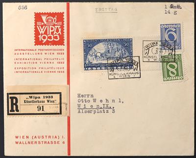 Poststück - Österr., - Briefmarken