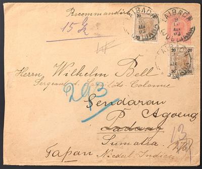 Poststück - Österr. 1903 Ganzsachenkuvert - Známky