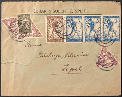 Poststück - Österr. 1920 Brief mit - Stamps