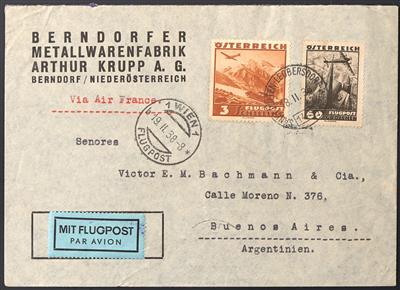 Poststück - Österr. I. Rep., - Briefmarken