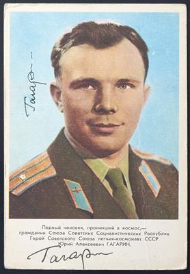 Poststück - Partie Autographen div. Kosmonauten auf Sonderbelegen und sowjet. Ganzsachen, - Stamps