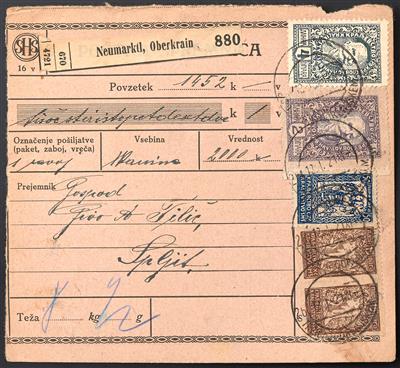 Poststück - Partie Poststücke Jugosl./Kroatien aus ca. 1919/1944, - Známky