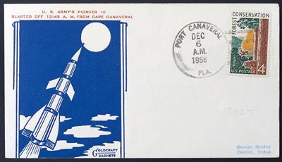 Poststück - Partie Poststücke Pioneer ab Pioneer I, - Briefmarken