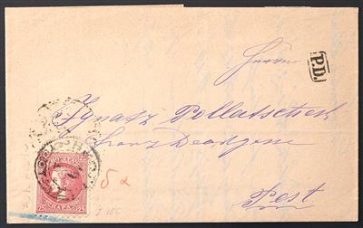 Poststück - Serbien Nr. 15 (25 Para - Briefmarken