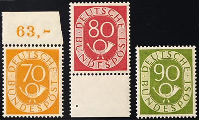 ** - BRD Nr. 123/38 (POSTHORNSERIE - Briefmarken