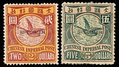 (*) - China Nr. 70/71, - Briefmarken