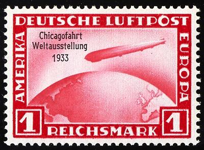 ** - D.Reich Nr. 496 (1 RM Chicagofahrt), - Briefmarken