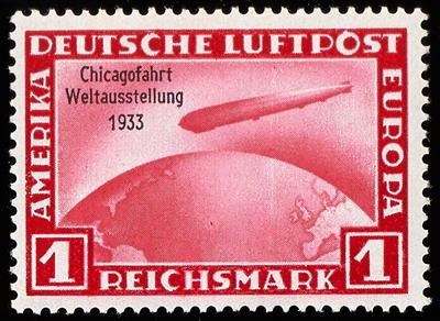 ** - D.Reich Nr. 496/98 (CHICAGOFAHRT), - Stamps