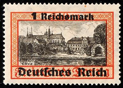 ** - D.Reich Nr. 728 x I Plattenfehler: - Známky