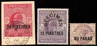 */(*)/gestempelt - Britische Post im Ausland, - Stamps