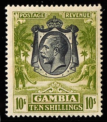 */gestempelt - Partie Gambia ca. 1886/1938, - Stamps