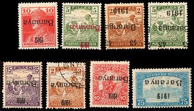 */gestempelt - Partie Ungarn Baranya Serbische Besetzung 1919, - Stamps