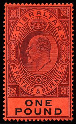 * - Gibraltar, - Briefmarken
