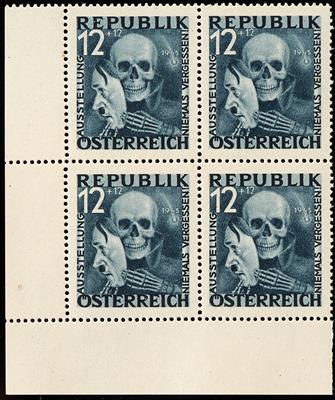 ** - Österr., BLITZ/TOTENKOPF - Briefmarken