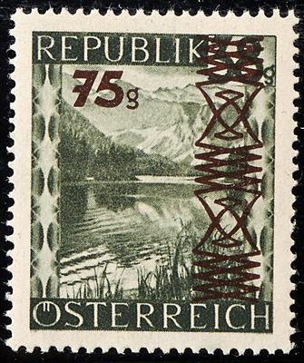 ** - Österr. Nr. 844c (steingrün), - Francobolli