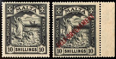 */**/(*) - Partie Malta ca. 1860/1949, - Známky