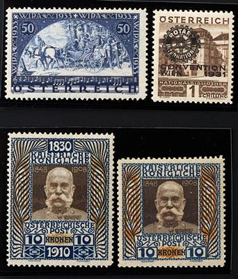 **/* - Reichh. Sammlung Österreich 1883/1994, - Briefmarken