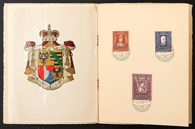 Briefstück - Liechtenstein, - Briefmarken