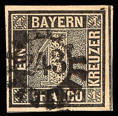 gestempelt - Bayern Nr. 1, - Stamps