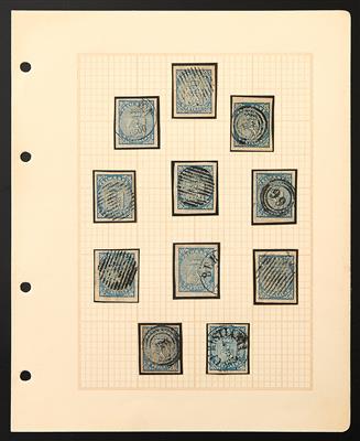 gestempelt/Briefstück - Kl. Partie Norwegen Nr.1, - Briefmarken