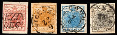 gestempelt - Lombardei Ausgabe 1850, - Stamps