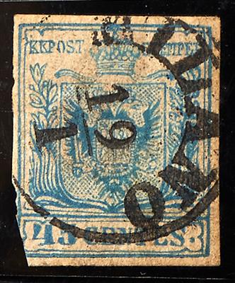 gestempelt - Lombardei - "Mäiländer-Postfälschung" der 45 Cent in Type II (Untertype 3), - Briefmarken