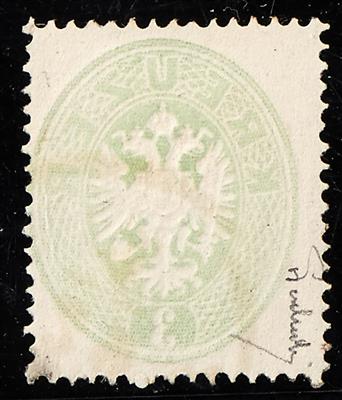 gestempelt - Österr. Nr. 25 a mit zartem Maschinen-Abklatsch - Stamps