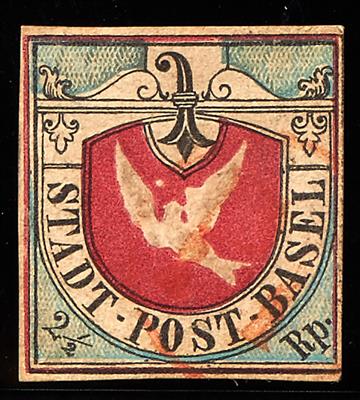 gestempelt - Schweiz, Kanton Basel Nr.1 (sogen."Basler Täubchen" - Stamps