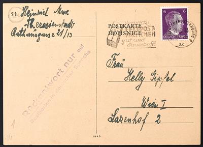 Poststück/Briefstück - D. Bes. WK II, - Stamps