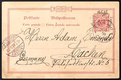 Poststück - D. Kolonien, - Briefmarken