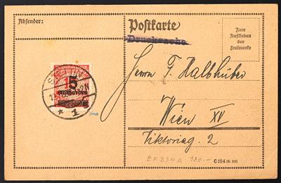 Poststück - D.Reich - 1923 - Nr. 335 B, - Stamps